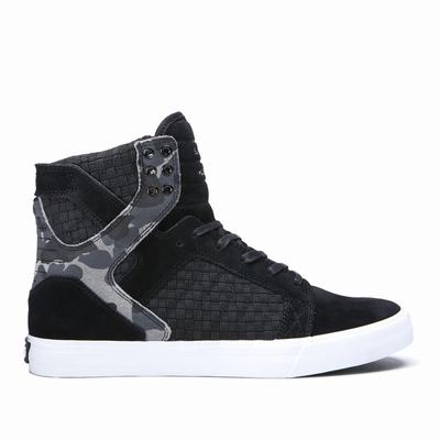 Supra SKYTOP - Miesten Matalavartiset Tennarit - Laivastonsininen/Valkoinen